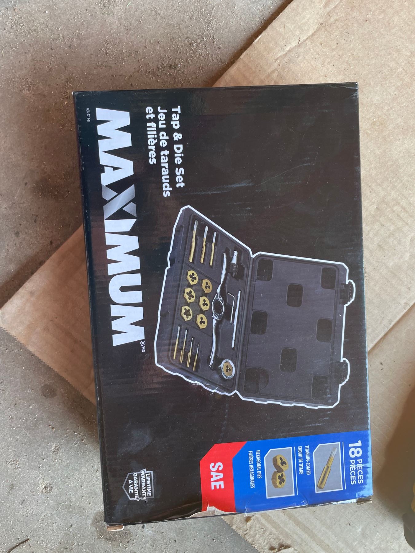 NEW IN BOX Maximum Tap and Die set
