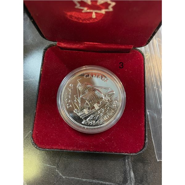 50% Silver 1 Dollar - Elizabeth II Griffon
