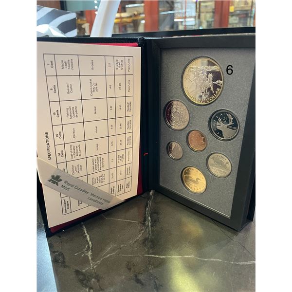 1867-1992 Coin Proof Set w/ 925 Dollar