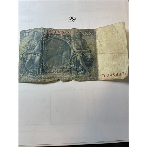 1924 100 Reichsmark