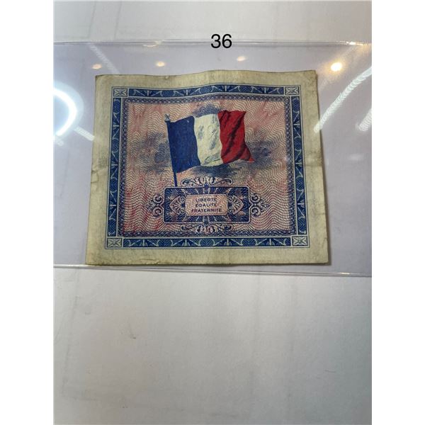 1944 5 Francs - Allied Military Currency