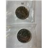 Image 1 : 2x 1968 Canadian Nickle Dollars