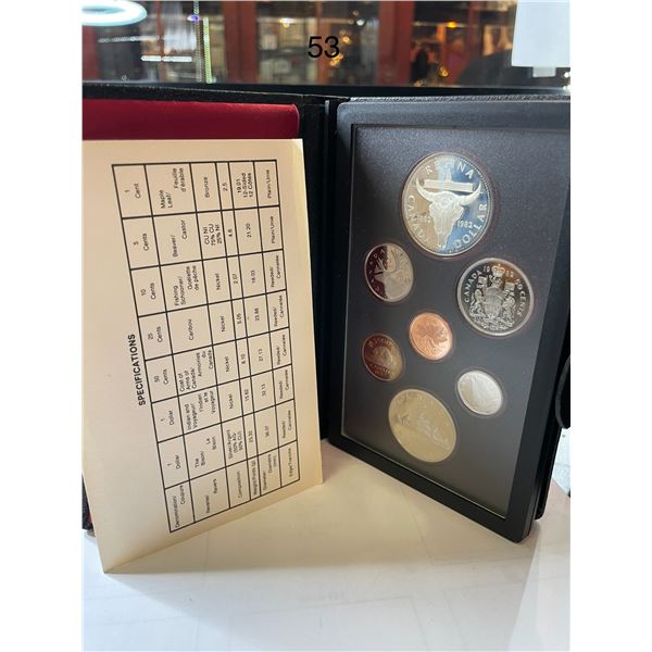 1982 Canadian Double Dollar Proof Set