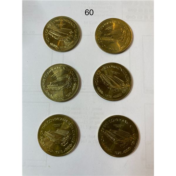 1978 Edmonton Commonwealth Games Token