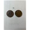 Image 1 : 1939 George VI Royal Visit Bronze Medallion & 1927 Confederation Bronze Medallion