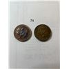 Image 2 : 1939 George VI Royal Visit Bronze Medallion & 1927 Confederation Bronze Medallion