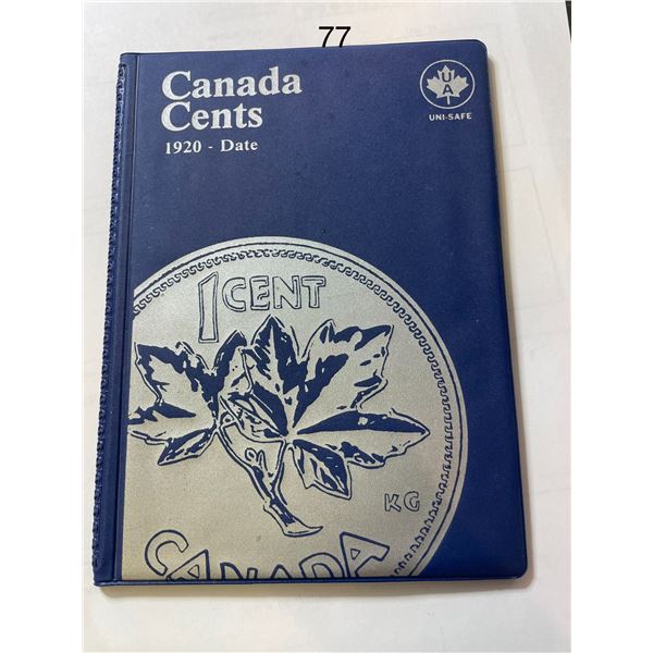 Canadian Cent Book