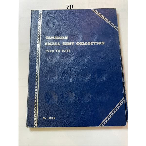Canadian Small Cent Book