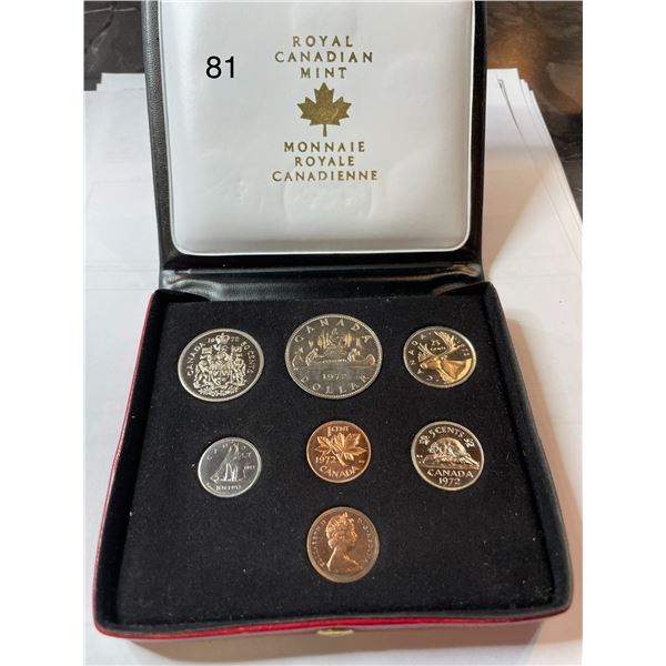 1972 Canadian Proof Set