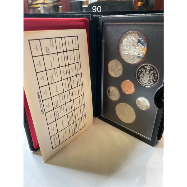 1981 Double Dollar Canadian Proof Set