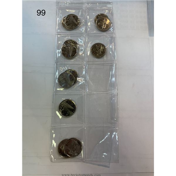 Collection of Speciality Canadian Quarters