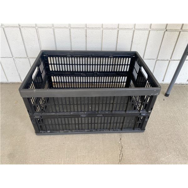 Folding crate