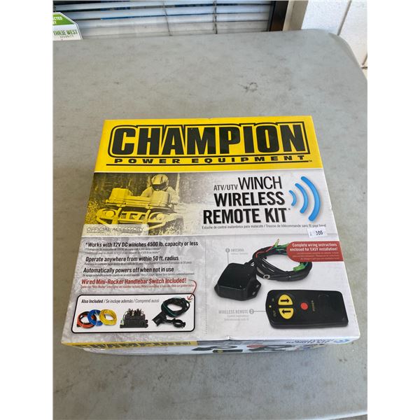 Atv winch wireless remote kit