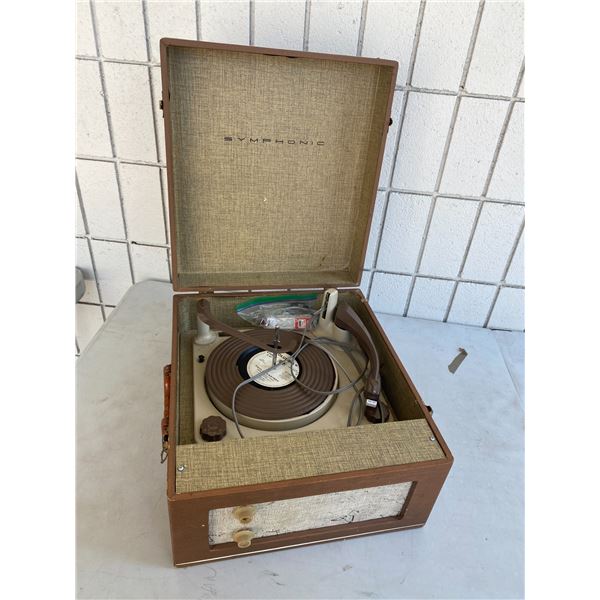 Symphonic record player stereo
