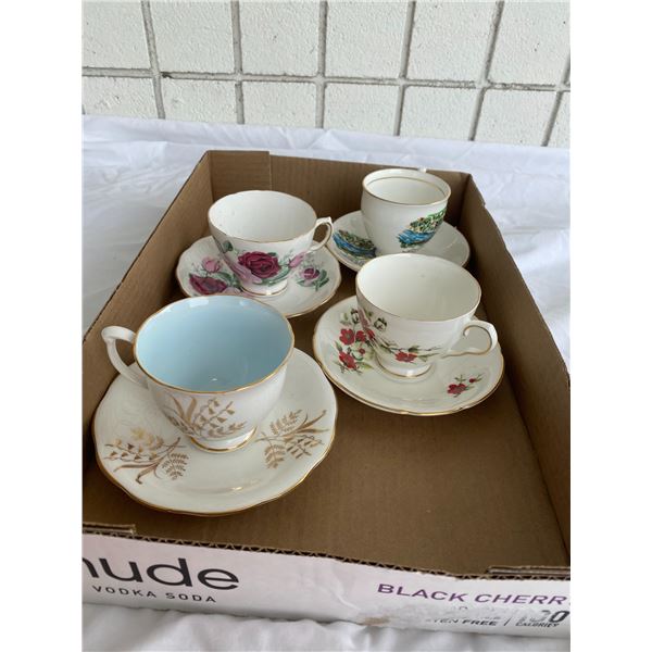 Tea cups and saucers