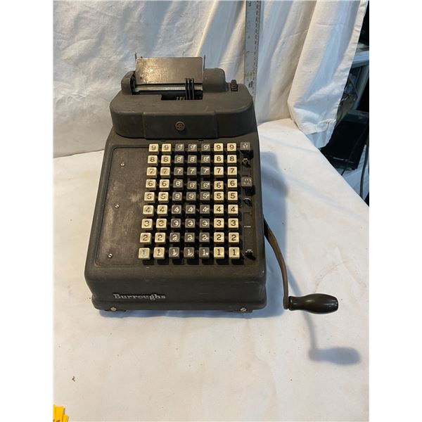 Burroughs adding machine
