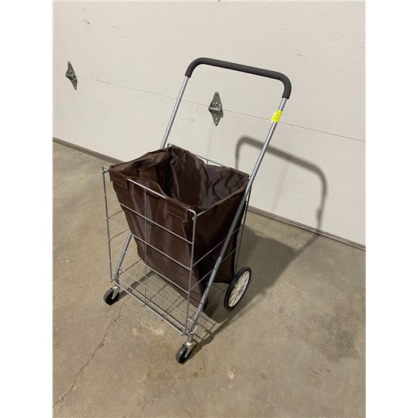 Folding rolling cart