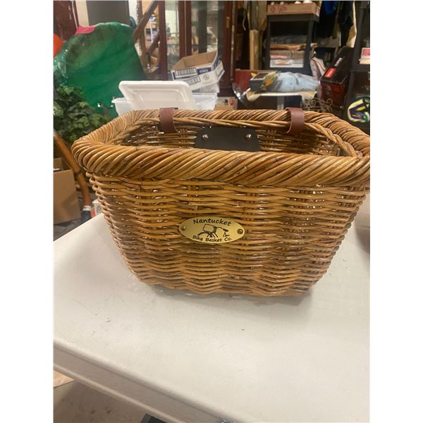 Nantucket bike basket