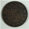 Image 1 : Canadian Large Cent 1908 VF+ 260
