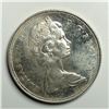 Image 2 : 1966 Queen Elizabeth II Canadian Silver Dollar UNC