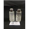 Image 1 : Sterling Top Crystal Salt & Pepper