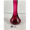 Image 2 : Gorgeous Hand Flown Cranberry Glass Jack In The Pulpit - 13" Tall
