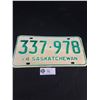 Image 1 : Very Nice Condition 1974 Saskatchewan License Plate. Nice Condition