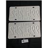 Image 2 : Pair NOS 1971 Ontario License Plates. Very Nice
