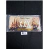 Image 1 : NOS Still In Sealed Bag 1996 Pennsylvania XXX- Flagship Niagra License Plate