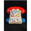 Image 2 : Vintage Fisher Price Phone & Musical Instruments. Metal Plane Rack