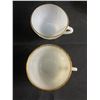 Image 5 : Lot Of Fire King Cups & Saucers