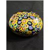 Image 2 : Vintage Glass Flowers Paper Weight