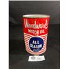 Image 1 : Vintage Woodwards All Season Motor Oil w/Contents