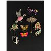 Image 1 : Collection Of Miscellaneous Vintage Brooches