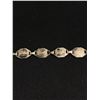 Image 2 : 1930's-40's Panel 'Name' Bracelet In Sterling Silver