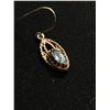 Image 2 : Sterling & Aqua Marine Look Earrings