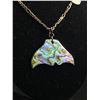 Image 2 : Abalone Whale Tail Necklace (Nicely Made)