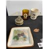 Image 2 : Lot Of Vintage Collectibles - Royal Mug, Trinket Box, etc