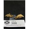 Image 2 : Bond Boyd 50's Sterling Earrings (Gilded)