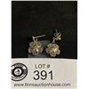 Image 1 : Pretty Pair Of Silver Filigree Flower Earrings