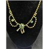 Image 2 : Very Nice 40's-50's Rhinestone Bow Necklace