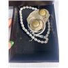 Image 2 : 3-Tier Wooden Jewelry Box w/ Contents
