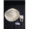 Image 1 : Vintage Glass Hat & Earrings