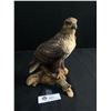 Image 1 : 9" High Falcon Ceramic Bird. Wing has been repaired.