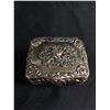 Image 3 : Beautiful Multi Coloured Tennis Bracelet In Vintage Ornate Silver Metal Trinket Box