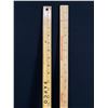 Image 2 : 2 Vintage Advertising Wooden Yard Sticks