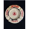 Image 2 : Vintage Metal Labatt's Lager Ashtray & 2 Metal Toy Cars
