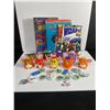 Image 1 : Collection Of McDonald's Furby Toys, 2 Wizard Magazines, Sealed Spiderman Adventure Set, etc