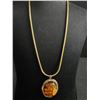 Image 3 : Large Vintage Unusual Pendant & Chain