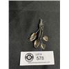 Image 1 : Sterling Silver Flower Brooch